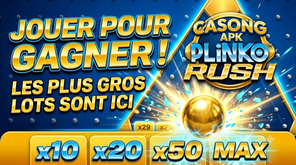Plinko Rush application mobile Android
